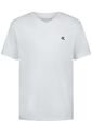 Camiseta Blanca De Manga Corta Con Cuello V Calvin Klein de Calvin Klein