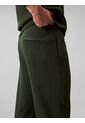 Jogger Verde De Felpa Con Monograma Calvin Klein de Calvin Klein