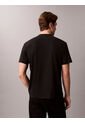 Camiseta Negra Con Gráfico De Logo Calvin Klein de Calvin Klein