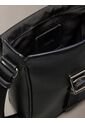 Bolso Negro Cargo Reporter Con Cierre De Solapa Calvin Klein de Calvin Klein