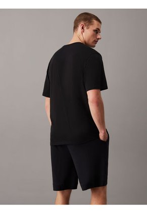 Camiseta Negra Para Dormir Confort Calvin Klein