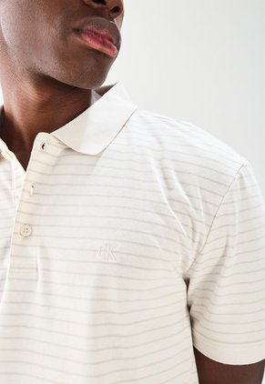 Polo Beige Claro Calvin Klein