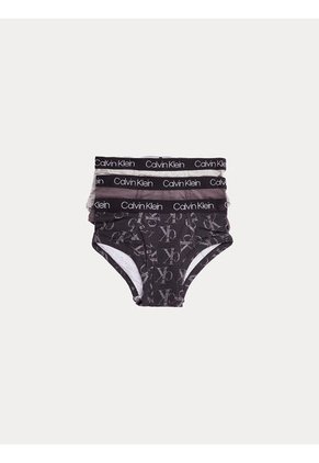 Pack Gris De 3 Calzoncillos Para Niño Calvin Klein