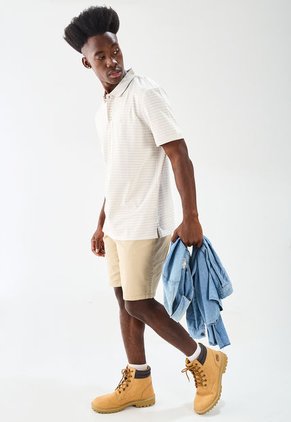 Polo Beige Claro Calvin Klein