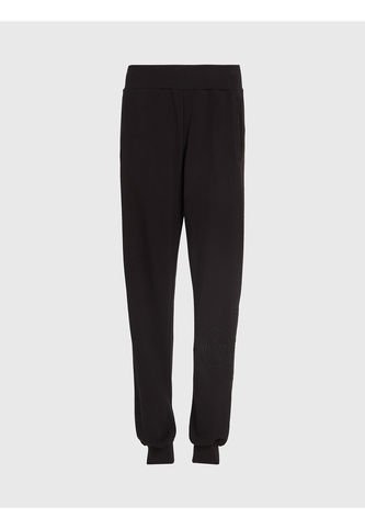 Pantalón Negro De Chándal Holgado Con Monograma Para Mujer Calvin Klein Calvin Klein