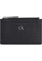 Tarjetero Negro Con Monedero Ck Daily Calvin Klein de Calvin Klein