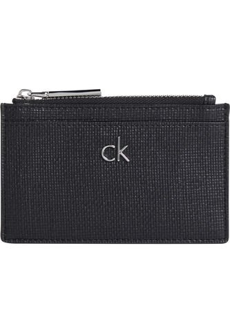 Tarjetero Negro Con Monedero Ck Daily Calvin Klein Calvin Klein