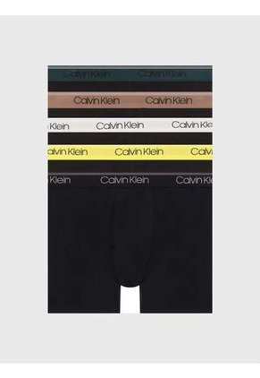 Paquete De 5 Bóxer Largo Hombre Negro Calvin Klein