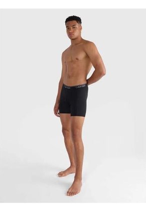 Paquete De 5 Bóxer Largo Hombre Negro Calvin Klein