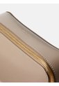 Bolso Beige Cruzado Con Logo En Lámina Metálica Calvin Klein de Calvin Klein