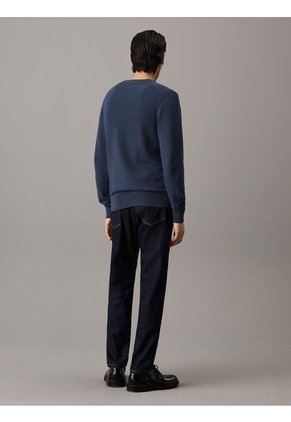 Saco Negro Tejido Structure Micro Pique Calvin Klein