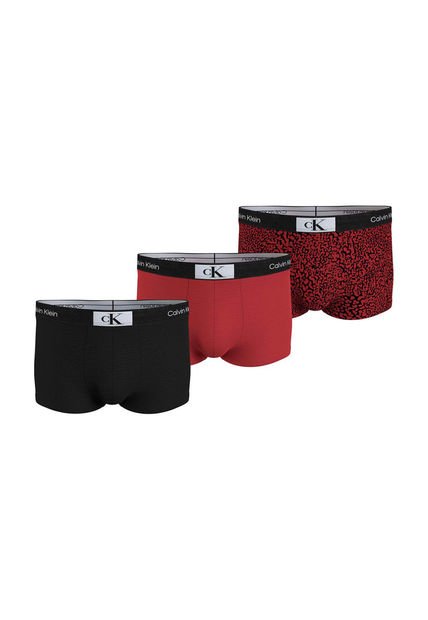 Pack De 3 Bóxer Low Rise Trunk Para Hombre Calvin Klein