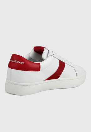 Tenis Blanco-Rojo Calvin Klein