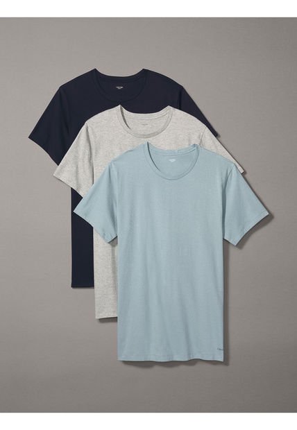 Paquete De 3 Camisetas - Cotton Classics Calvin Klein