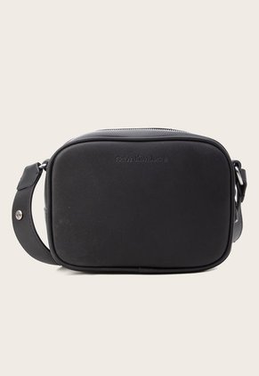 Bolso Manos Libres Negro-Azul-Plateado Calvin Klein