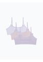 Paquete Lila Niña Lila De 3 Bralette Con Logotipo Calvin Klein de Calvin Klein
