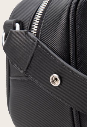 Bolso Manos Libres Negro-Azul-Plateado Calvin Klein