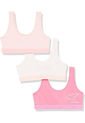 Paquete Rosado De 3 Bralette Para Niña Calvin Klein de Calvin Klein