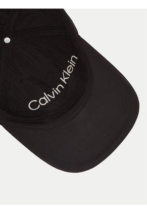 Gorra Negra Mercerized Calvin Klein