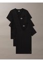 Pack Negro De 3 Camisetas Con Cuello V - Cotton Classics Calvin Klein de Calvin Klein