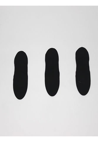 Pack Negro Negro De 3 Calcetines Invisibles Calvin Klein Calvin Klein