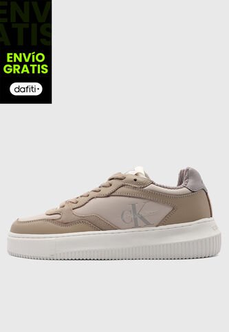 Tenis Calvin Klein Taupe Calvin Klein