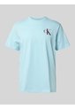Camiseta Azul Cielo Con Monograma 30s Calvin Klein de Calvin Klein
