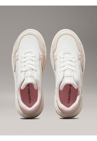 Tenis Beige Con Cordones Para Niñas Calvin Klein Calvin Klein