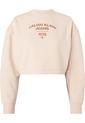 Saco Cropped Universitaria Con Logo Mujer Rosado Calvin Klein de Calvin Klein