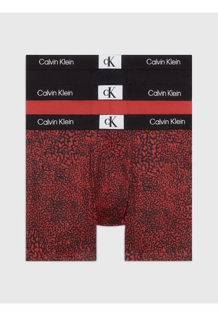 Pack De 3 Bóxers Brief Multicolor Calvin Klein