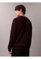 Saco Rojo Tejido De Algodón Con Cuello Redondo Calvin Klein de Calvin Klein