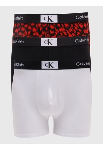 Pack De 3 Boxer En Microfibra Estampado Calvin Klein Calvin Klein