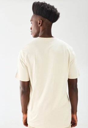 Camiseta Beige-Negro Calvin Klein
