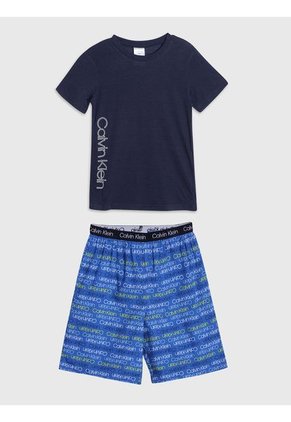 Conjunto Negro De Pijama Para Niño Calvin Klein