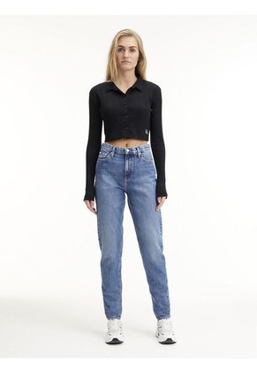 Jeans Azul Mom Calvin Klein