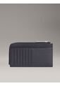 Billetera Negra Relock Con Cremallera Lateral Calvin Klein de Calvin Klein