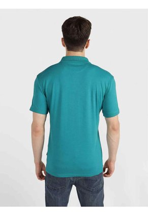Polo Con Logo Hombre Verde Calvin Klein