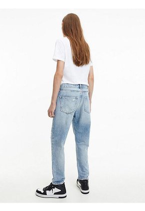 Camiseta Con El Logo Hombre Blanco Calvin Klein