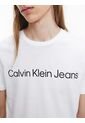Camiseta Con El Logo Hombre Blanco Calvin Klein de Calvin Klein