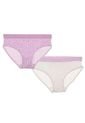 Pack De 2 Bikinis Rosadas Para Niña Calvin Klein de Calvin Klein