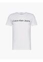 Camiseta Con El Logo Hombre Blanco Calvin Klein de Calvin Klein