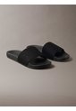 Sandalias Negro Slide Con Monograma Calvin Klein de Calvin Klein