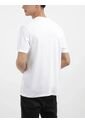 Camiseta Blanca Con Doble Logo Calvin Klein de Calvin Klein