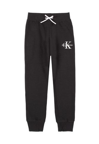Pantalónes De Chándal Con Logo Monograma Negro Para Niña Calvin Klein Calvin Klein