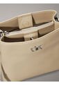 Bolso Beige Tipo Cubo Convertible Calvin Klein de Calvin Klein
