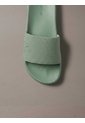 Sandalias Verde Slide Con Monograma Calvin Klein de Calvin Klein