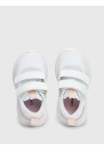 Tenis Blanco Deportivos Para Niña Con Velcro Calvin Klein Calvin Klein