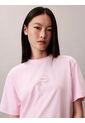 Camiseta Rosada Boxy Cocktail Logo Calvin Klein de Calvin Klein