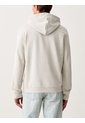 Buzo Beige Con Capota De Felpa Calvin Klein de Calvin Klein