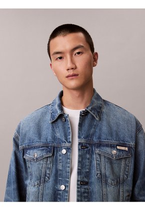 Chaqueta Azul Denim Trucker 90s Calvin Klein